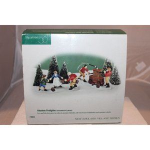 Dept 56 New England Village - Volunteer Firefighters